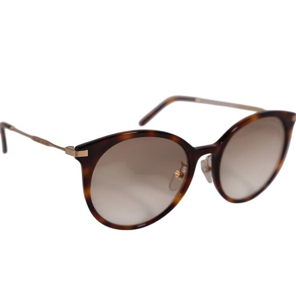 Marc Jacobs Round Womens Sunglasses - Havana / Brown Gradient - NWT - Picture 5 of 9
